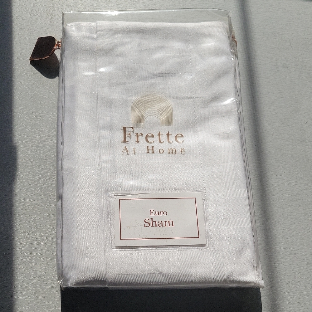 Frette At Home Euro Sham - White
